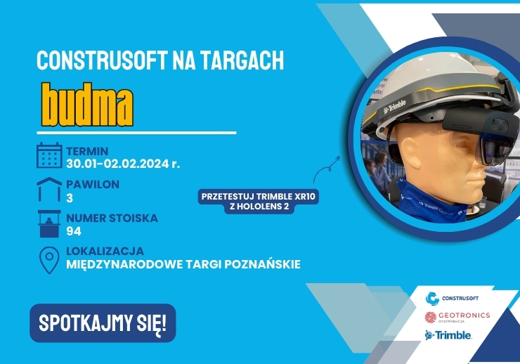  Construsoft na Targach BUDMA 2024! 